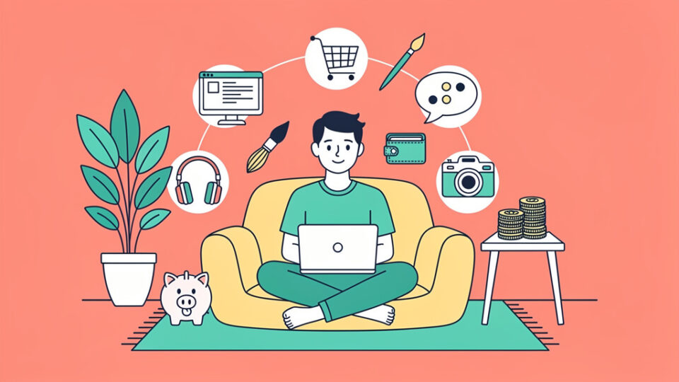 15 pomysłów na dodatkowy zarobek online bez wychodzenia z domu